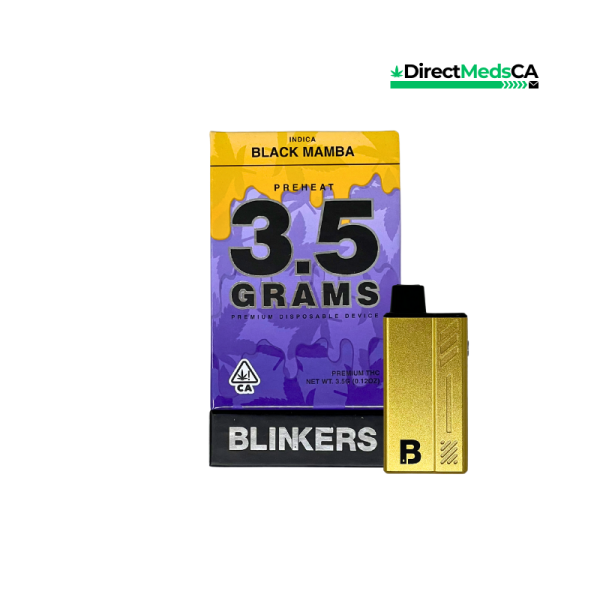 Blinkers (3.5g) - Black Mamba Indica