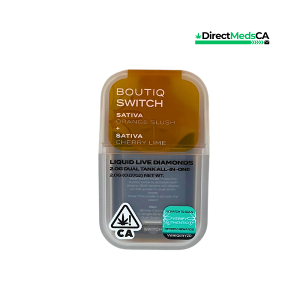 Boutiq Switch (2g) - Sativa Orange Slush + Sativa Cherry Lime - Image 2