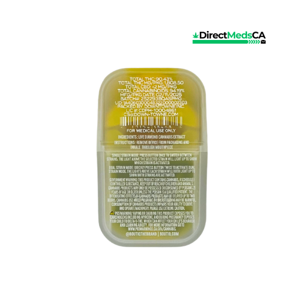 Boutiq Switch (2g) - Sativa Pink Lemonade + Indica Mango - Image 3
