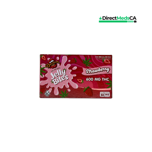 Devour Jelly Bites (600 mg) - Strawberry