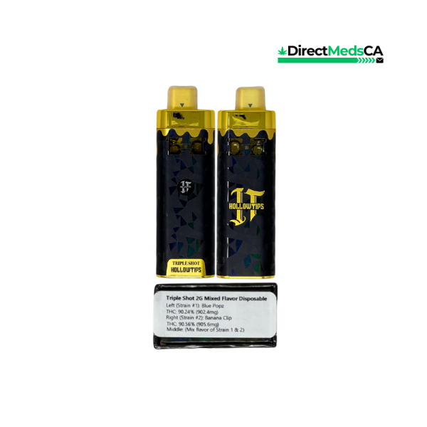 HollowTips TripleShot (2g) - Blue Popz X Banana Clip - Image 3